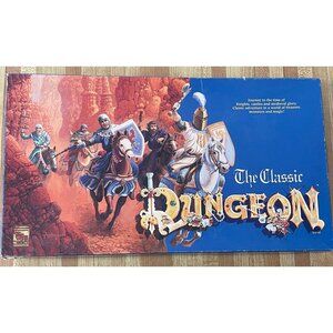 The Classic Dungeon Fantasy Board Game TSR 1992 Good Condition Knights Monsters